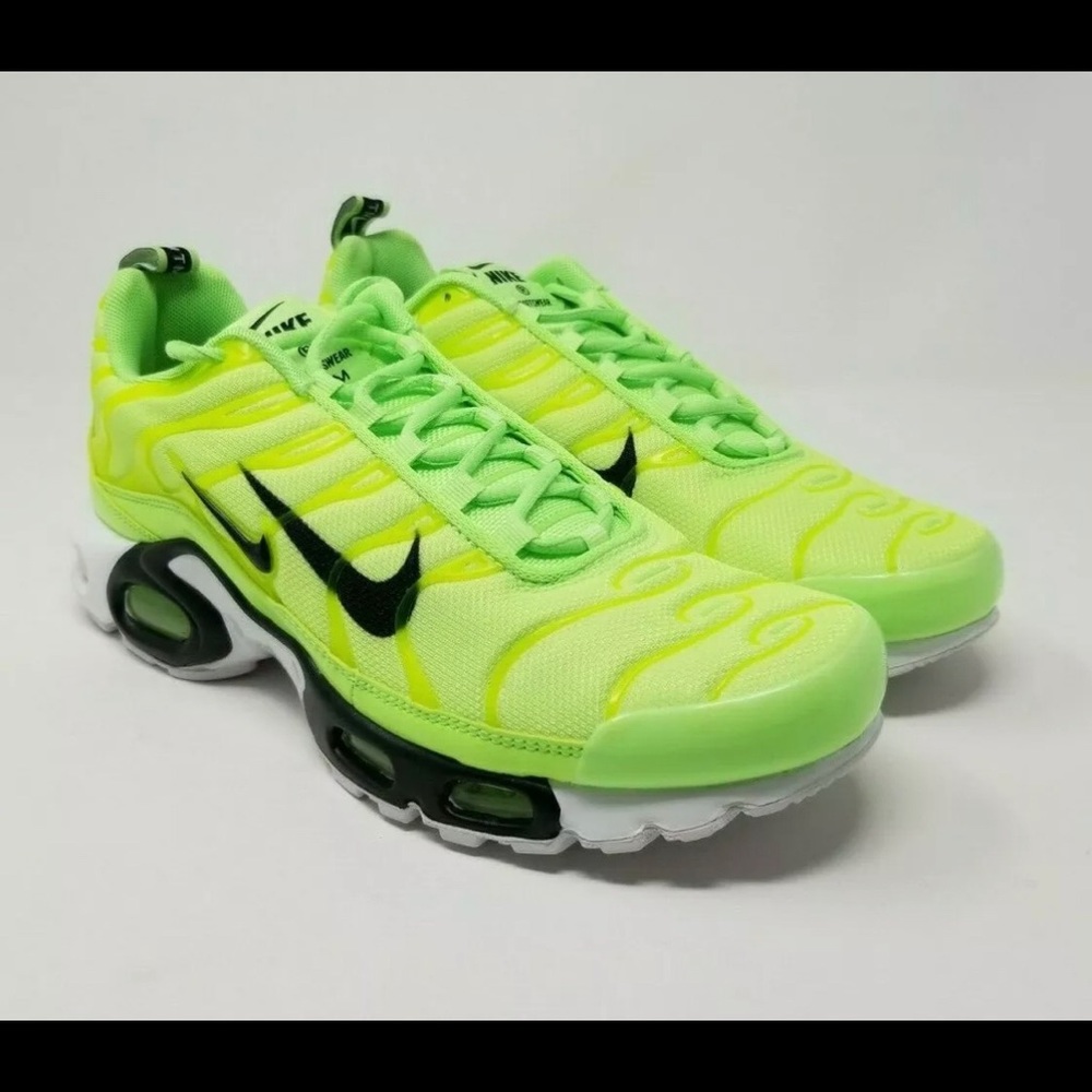 Nike Air Max Plus PRM TN Lime Blast Mens Running